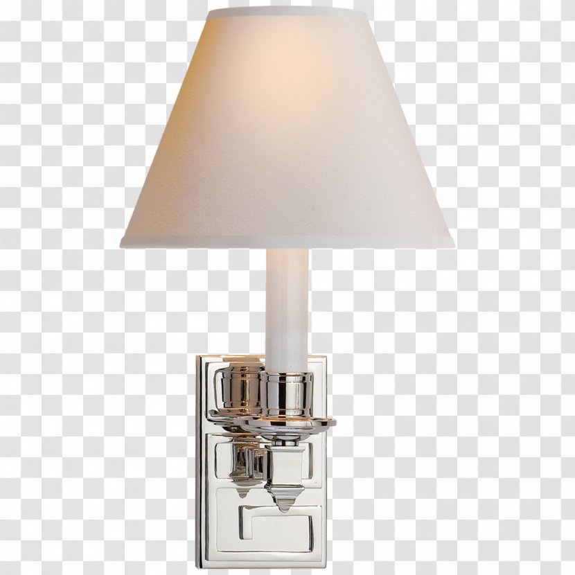 Sconce Lighting Visual Comfort Probability Light Fixture - Nickel Transparent PNG