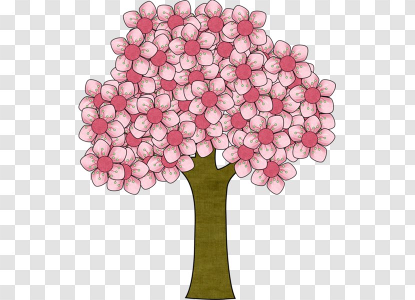 Flower Tree Drawing Clip Art Transparent PNG