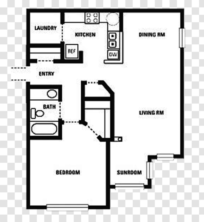 Floor Plan Bedroom Bathroom Apartment House Transparent PNG