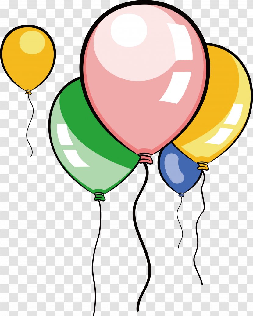 Flying Balloons Flight - Vecteur - Colorful Transparent PNG