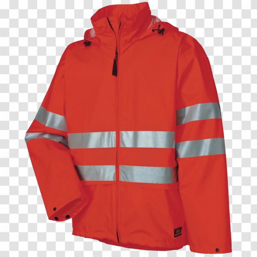 Helly Hansen Workwear Jacket High-visibility Clothing Raincoat - Pants Transparent PNG