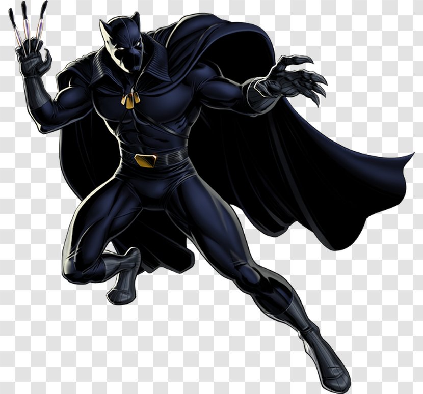 Black Panther Marvel: Avengers Alliance Clip Art - Supervillain - Cartoon-marvel Comics Transparent PNG