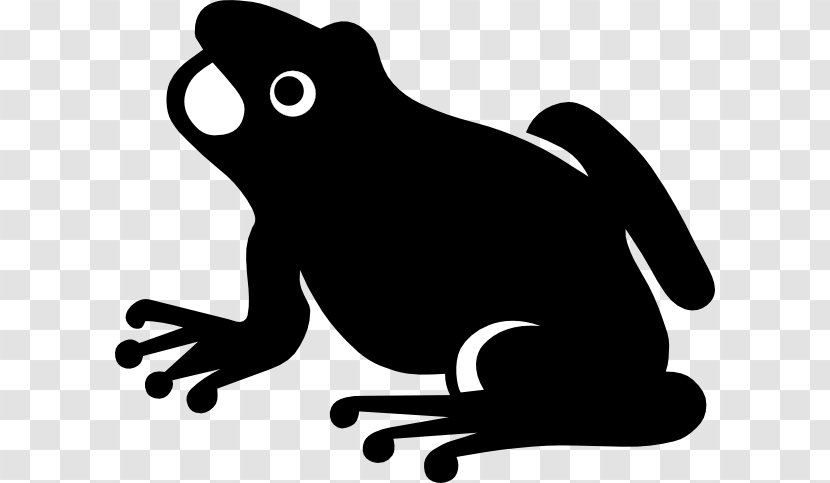 Frog Silhouette Clip Art - Fauna - Vector Transparent PNG