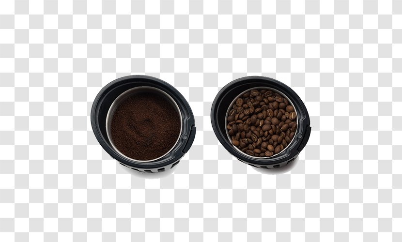 Coffee Bean Burr Mill Moka Pot - Beans Deductible Elements Transparent PNG