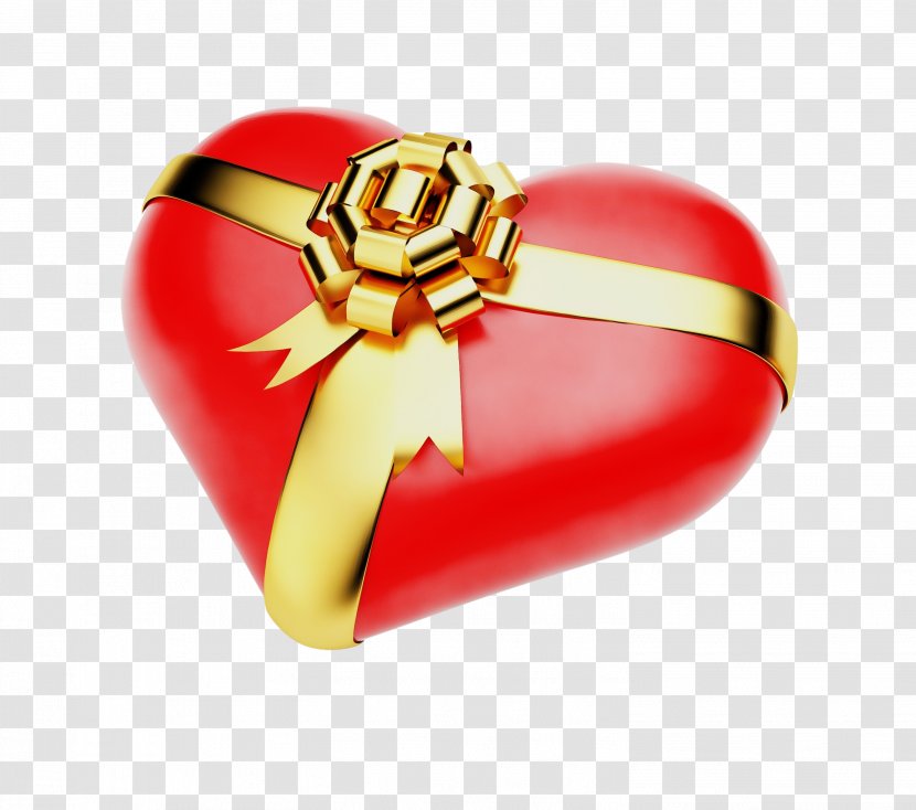 Red Heart Jewellery Transparent PNG