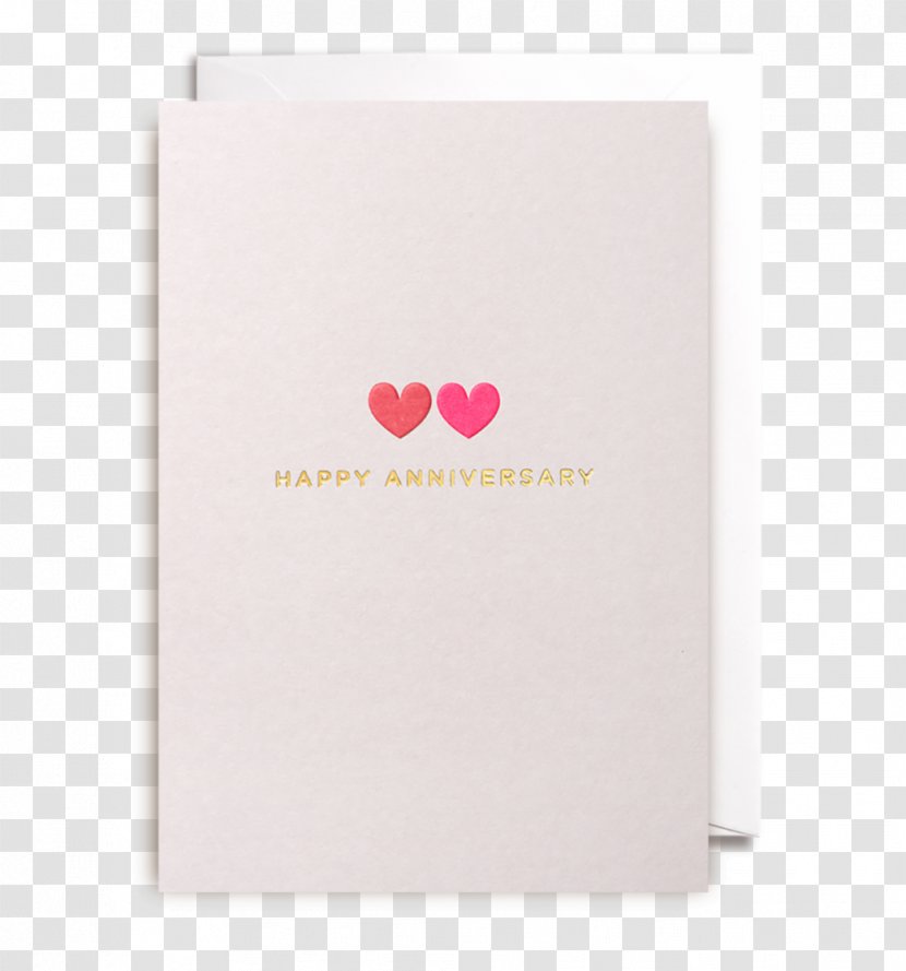 Greeting & Note Cards Illustrator Lagom Design Anniversary - Happy Romantic Transparent PNG