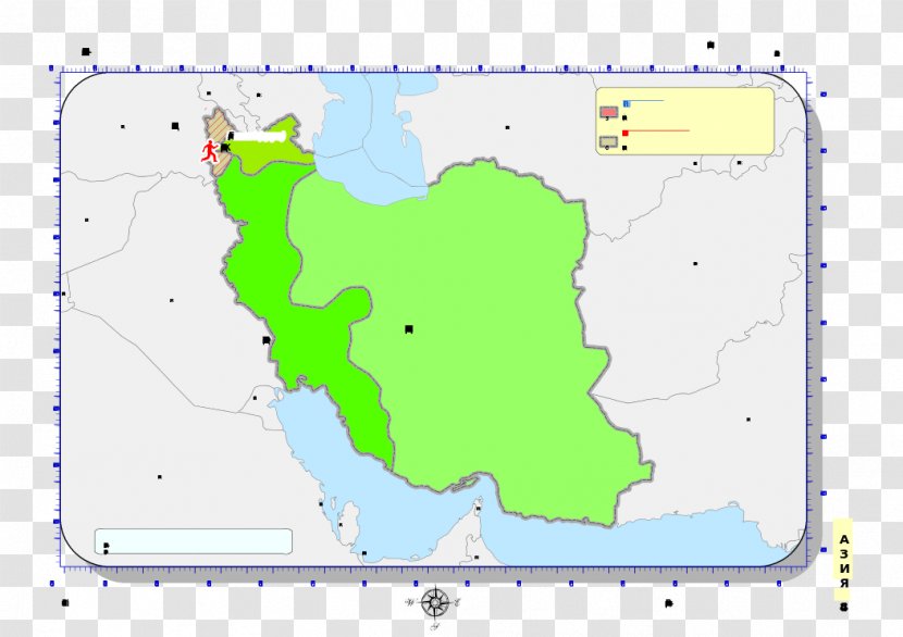 Map Bu Ol Kheyr Greater Iran Urartu Flag Of - Wikimedia Commons Transparent PNG