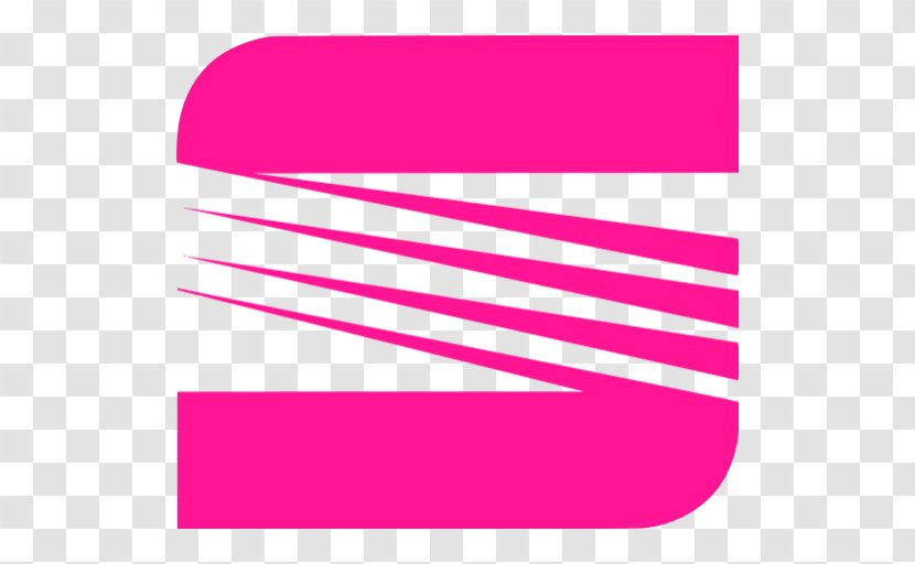 Line Brand Pink M - Area Transparent PNG