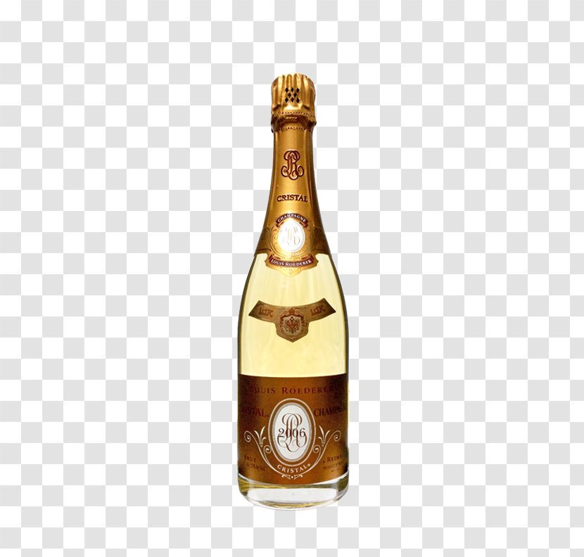 Champagne Glass Bottle Cristal - Alcoholic Beverage - Korbel Cellars Transparent PNG