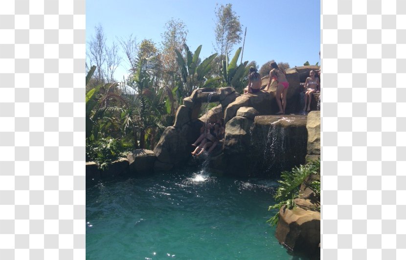 Waterfall Nature Reserve Water Resources Swimming Pool Leisure - Rock - Vacation Transparent PNG