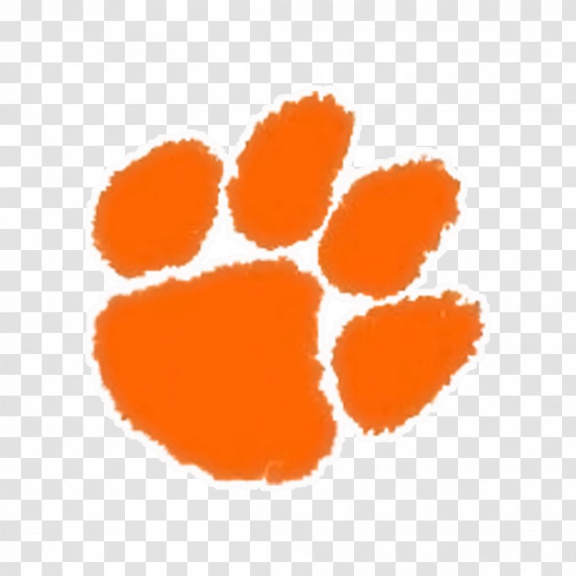 Clemson University Tigers Football North Carolina Tar Heels American - Barry Richardson - Paw Prints Transparent PNG