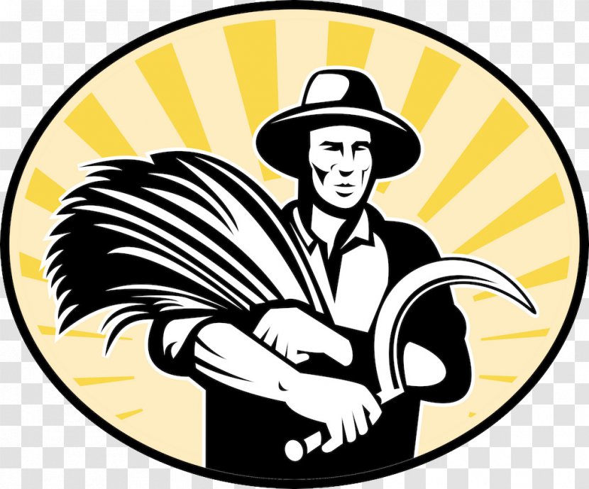 Farmer Royalty-free Illustration - Agriculture - Wheat Harvest Transparent PNG
