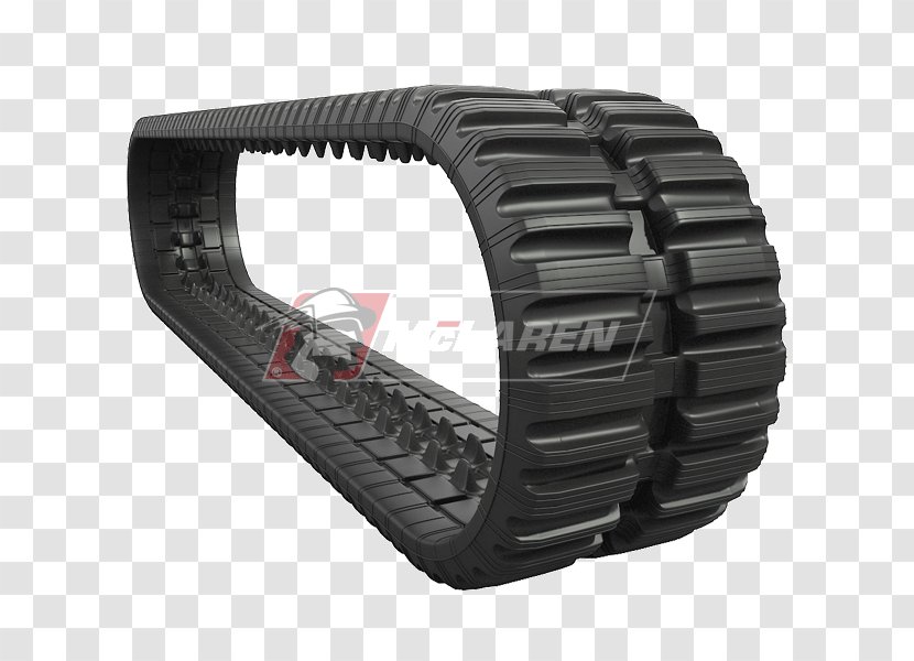 Tire Continuous Track Tracked Loader Natural Rubber - Automotive Exterior - Chain Transparent PNG