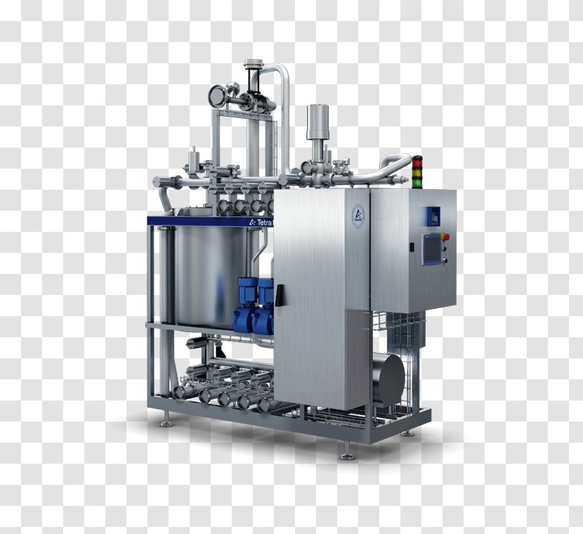 Machine Clean-in-place Tetra Pak Industry Food Processing - Agribusiness Transparent PNG