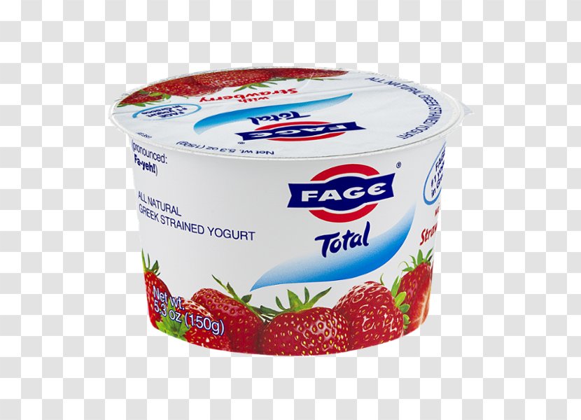 Strawberry Greek Cuisine Tzatziki Yoghurt Raita - Frozen Dessert - Yogurt Transparent PNG