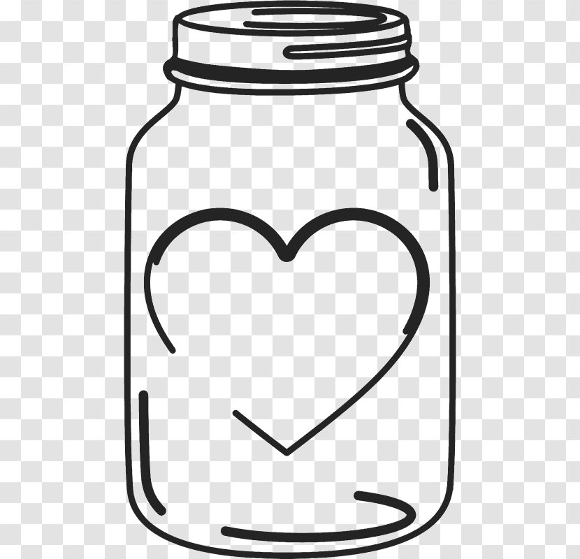 Mason Jar Drawing Glass Clip Art - Frame - Money Transparent PNG