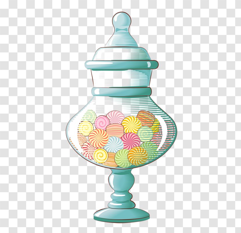 Bonbon Buffet Lollipop Candy Clip Art - Cookie Jar - Blue Bottle Transparent PNG