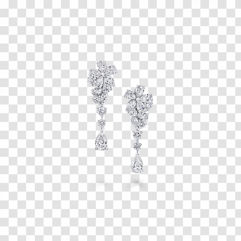 Earring Graff Diamonds Jewellery Sapphire - Bracelet - Diamond Transparent PNG