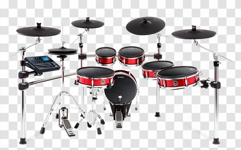 Electronic Drums Alesis Tom-Toms - Silhouette Transparent PNG