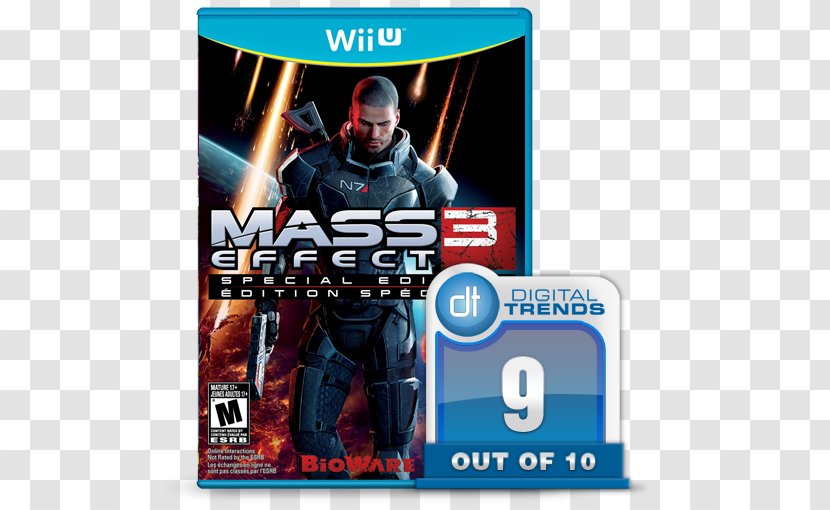 Mass Effect 3 2 Effect: Andromeda Wii U - Roleplaying Game - Special Transparent PNG