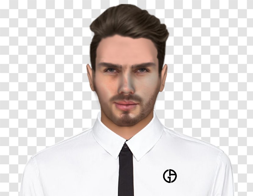 Football Manager 2018 Sleeve Formation Dress Shirt - Gentleman Transparent PNG