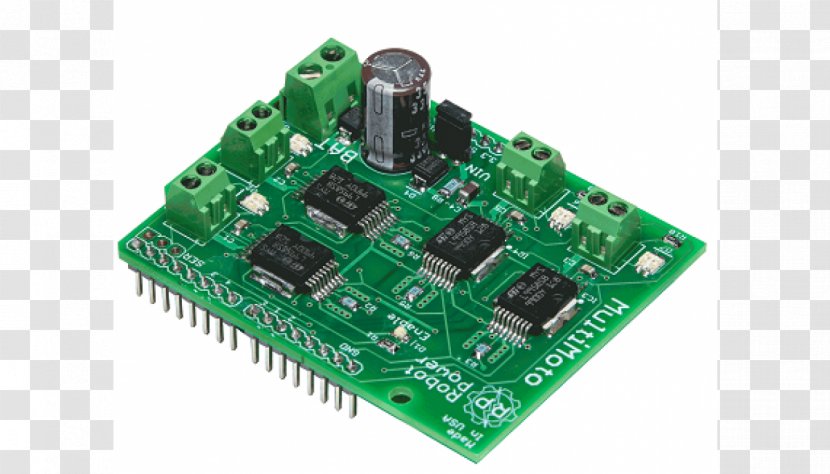 Microcontroller H Bridge Arduino Motor Controller Electronic Component - Technology - Shield Transparent PNG