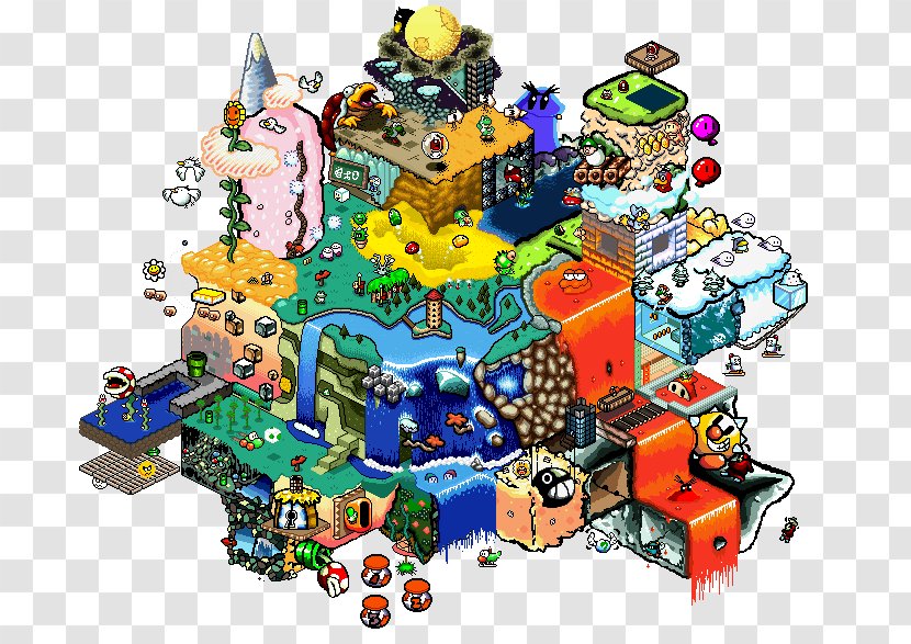 Super Mario World 2: Yoshi's Island Bros. - Toy Transparent PNG