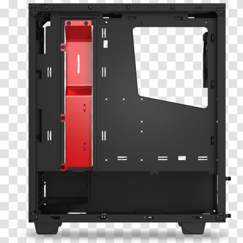 Computer Cases & Housings Power Supply Unit MicroATX Nzxt - Quiet Pc - Fear Factor Transparent PNG