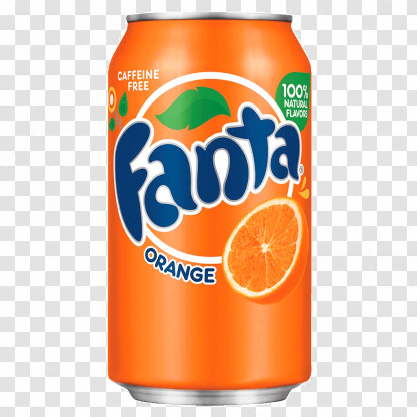 Fizzy Drinks Coca-Cola Fresca Fanta Orange Soft Drink Transparent PNG