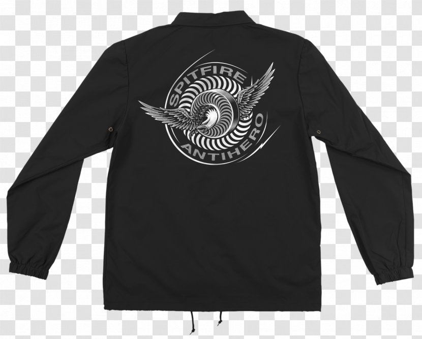 T-shirt Sleeve Jacket Clothing - Long Sleeved T Shirt - Anti Hero Transparent PNG