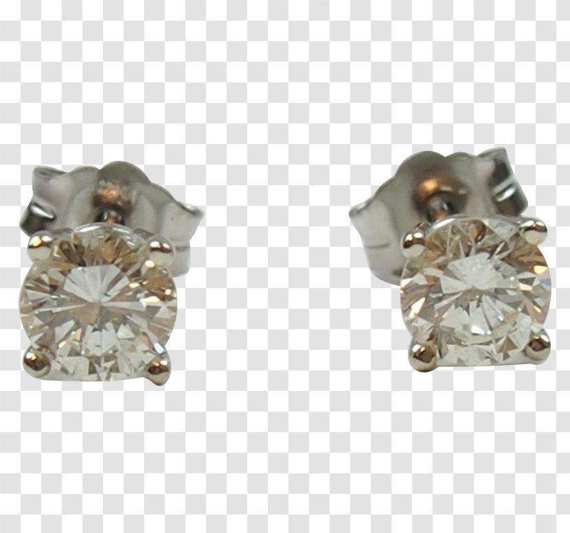 Earring Gemological Institute Of America Jewellery Diamond - Gold Transparent PNG