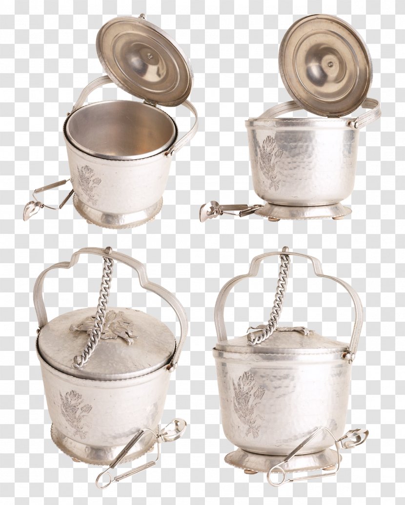 Bucket Kettle Tableware Cookware Clip Art - Champagne Transparent PNG