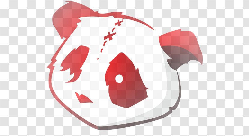Red Panda Giant Logo Clip Art - Heart - Creative Transparent PNG