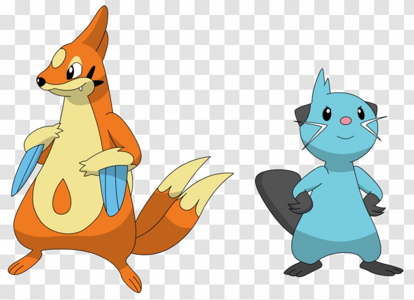 Pokémon Platinum Cat X And Y Floatzel - Pok%c3%a9mon Transparent PNG