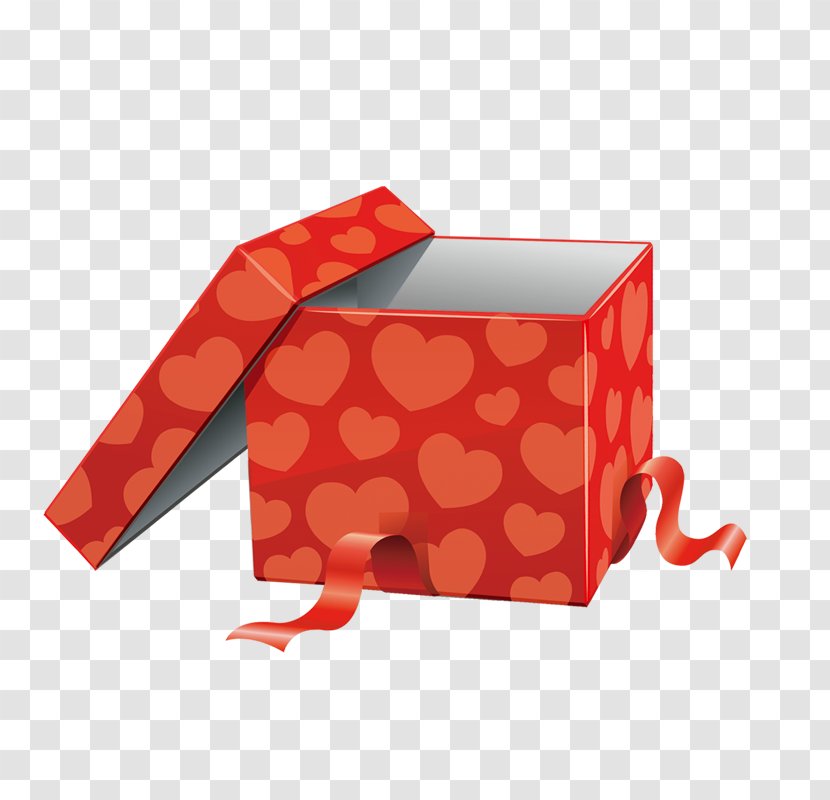 Paper Gift Box Euclidean Vector - Valentines Day Transparent PNG