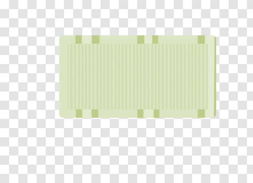 Material Green - Rectangle - Etiquette Transparent PNG