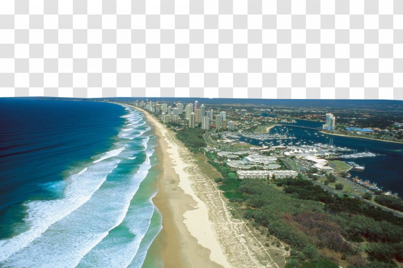 Surfers Paradise Gold Coast Seaway Sunshine Coast, Queensland Main Beach, Southport Spit - Travel - Australian Beach Transparent PNG