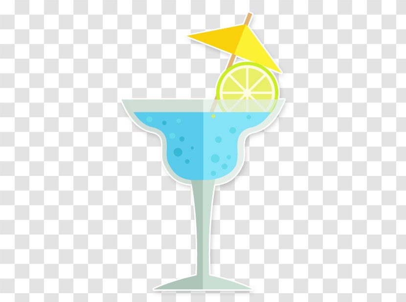 Blue Hawaii Lagoon Cocktail Garnish Martini Hpnotiq Transparent PNG