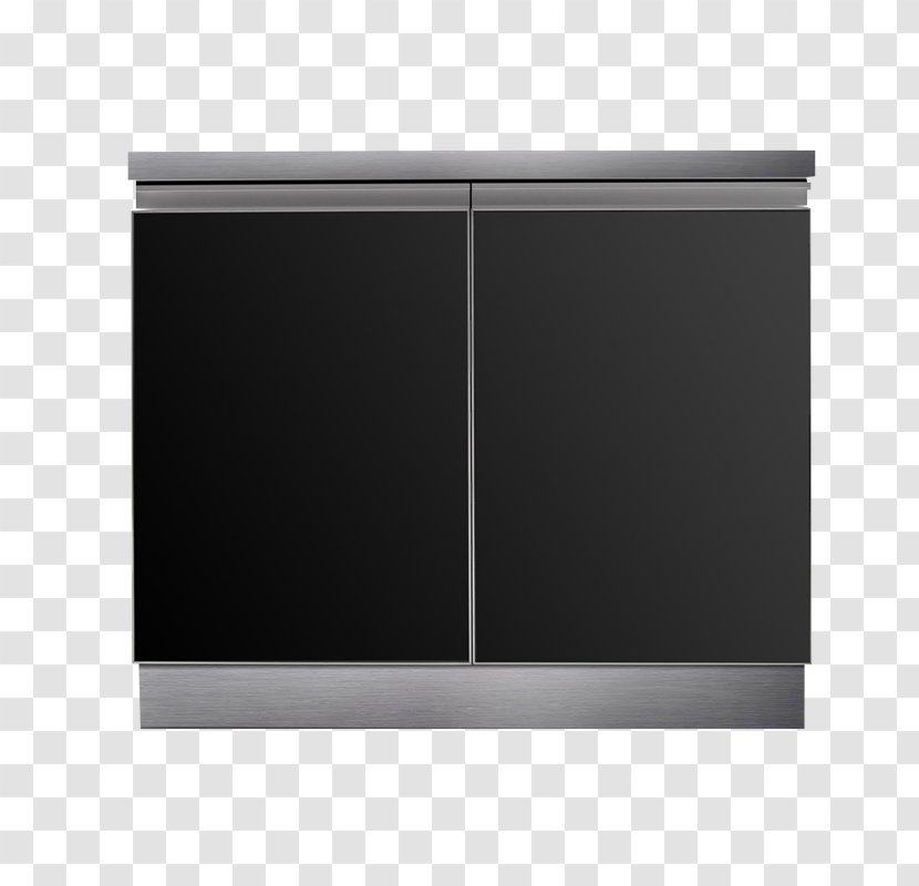 Rectangle - Black - Touch Integrated Kitchen Transparent PNG