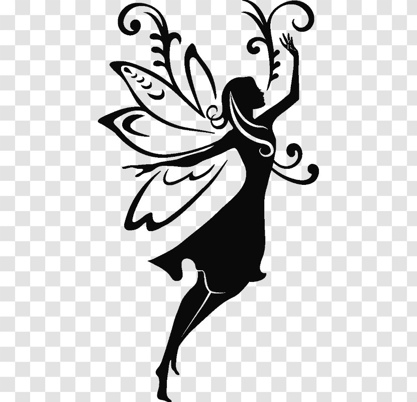 Silhouette Fairy - Stock Photography - Decorative Motifs Transparent PNG