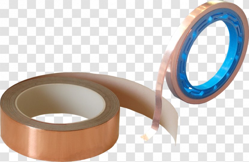 Adhesive Tape Copper Electrical Conductor Conductivity - Silver Transparent PNG