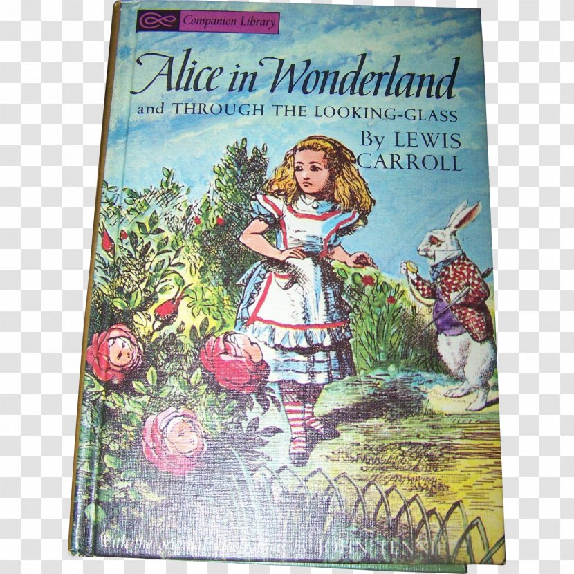 Alice's Adventures In Wonderland And Through The Looking-Glass Hardcover Original Alice Jabberwocky - Classic Book Transparent PNG