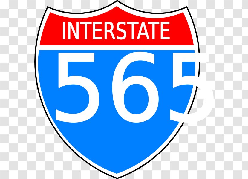 Interstate 10 80 Clip Art: Transportation US Highway System Art - Road Transparent PNG