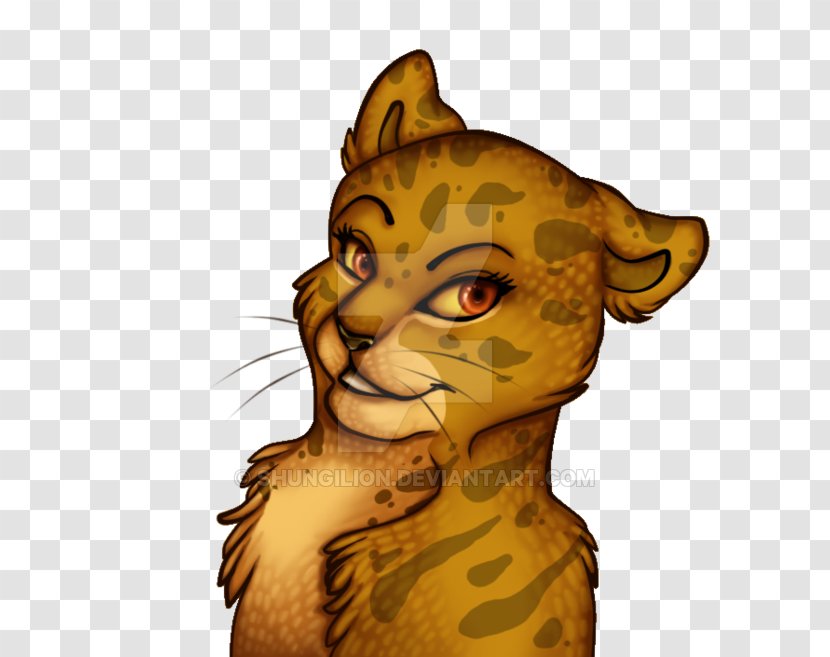 Lion Tiger Cheetah Cat Warriors - Snout - Hung Clipart Transparent PNG