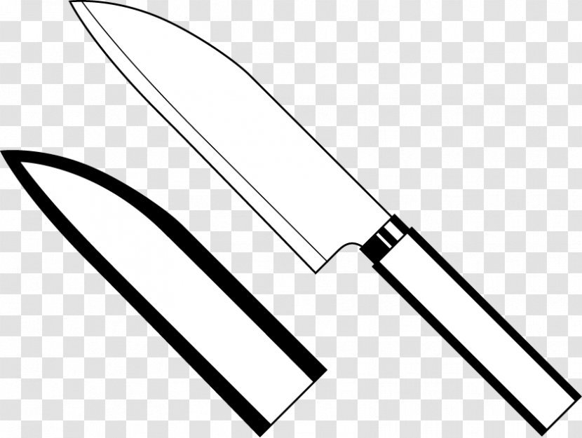 Chef's Knife Kitchen Knives Butcher Clip Art Transparent PNG