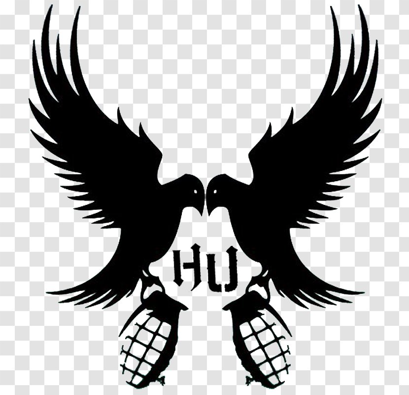 Hollywood Undead Dove And Grenade Notes From The Underground Swan Songs - Cartoon - Image Transparent PNG