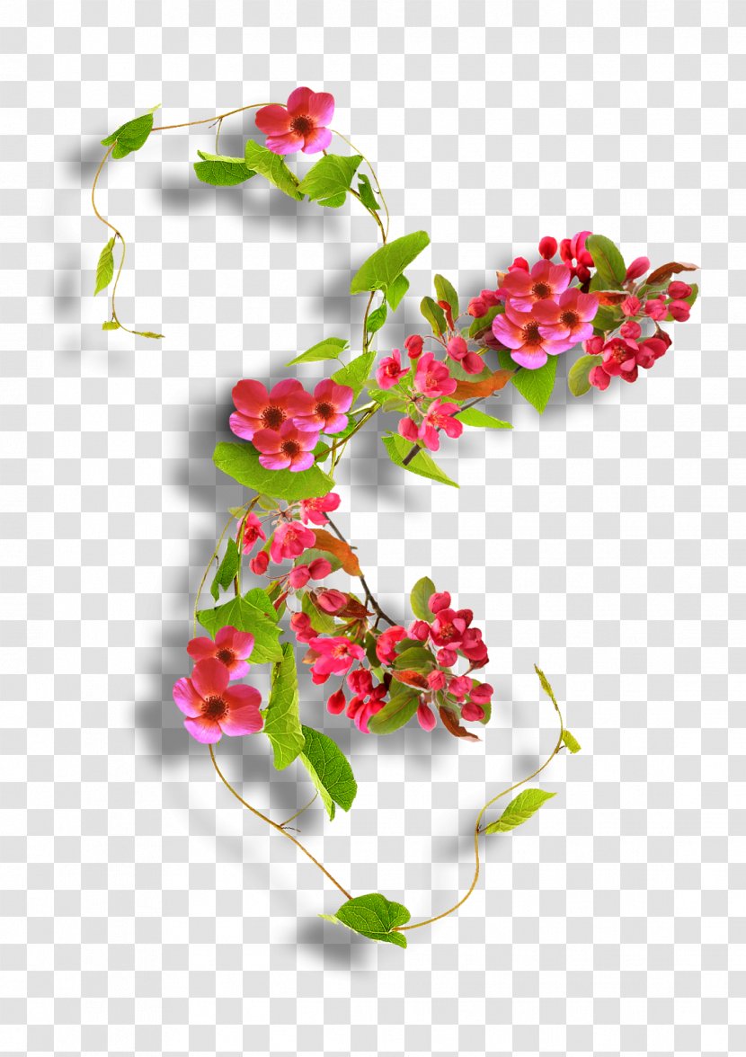 Floral Design Artificial Flower Cut Flowers - Leaf Transparent PNG