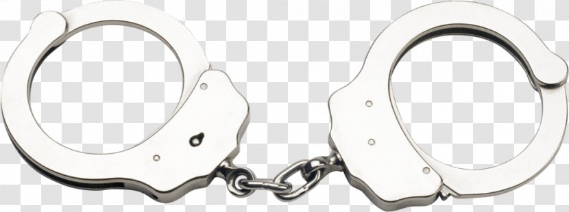 Handcuffs Gold Police Officer Smuggling Transparent PNG