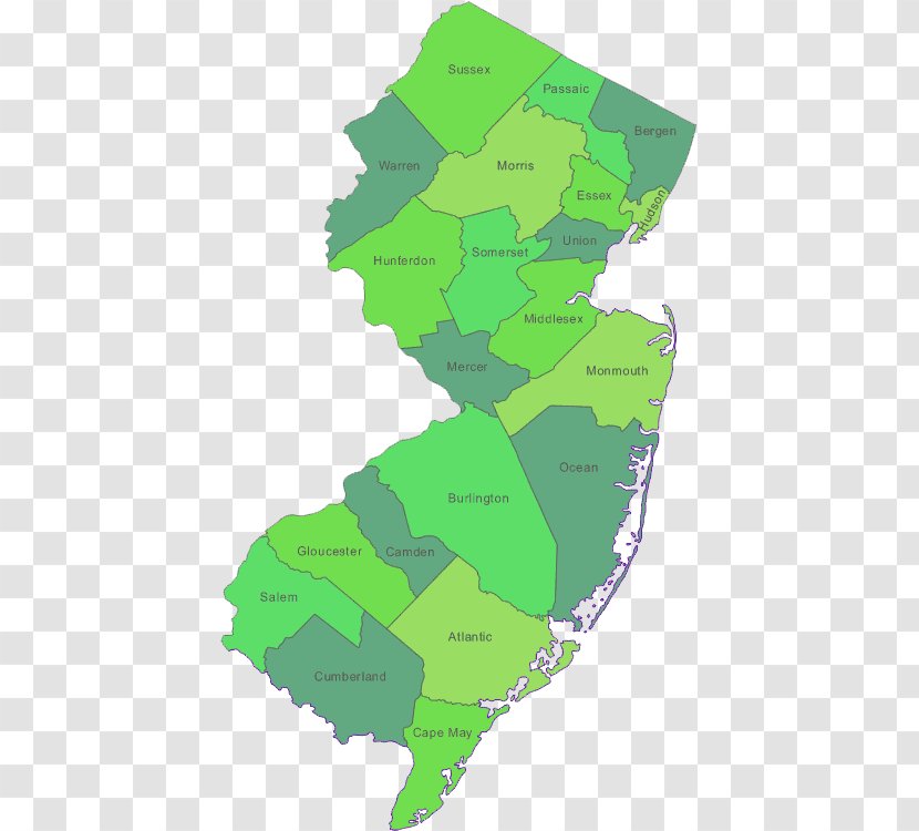 Topographic Map Pennsylvania Vector Graphics Topography - New Jersey - De Cape May Nj Transparent PNG