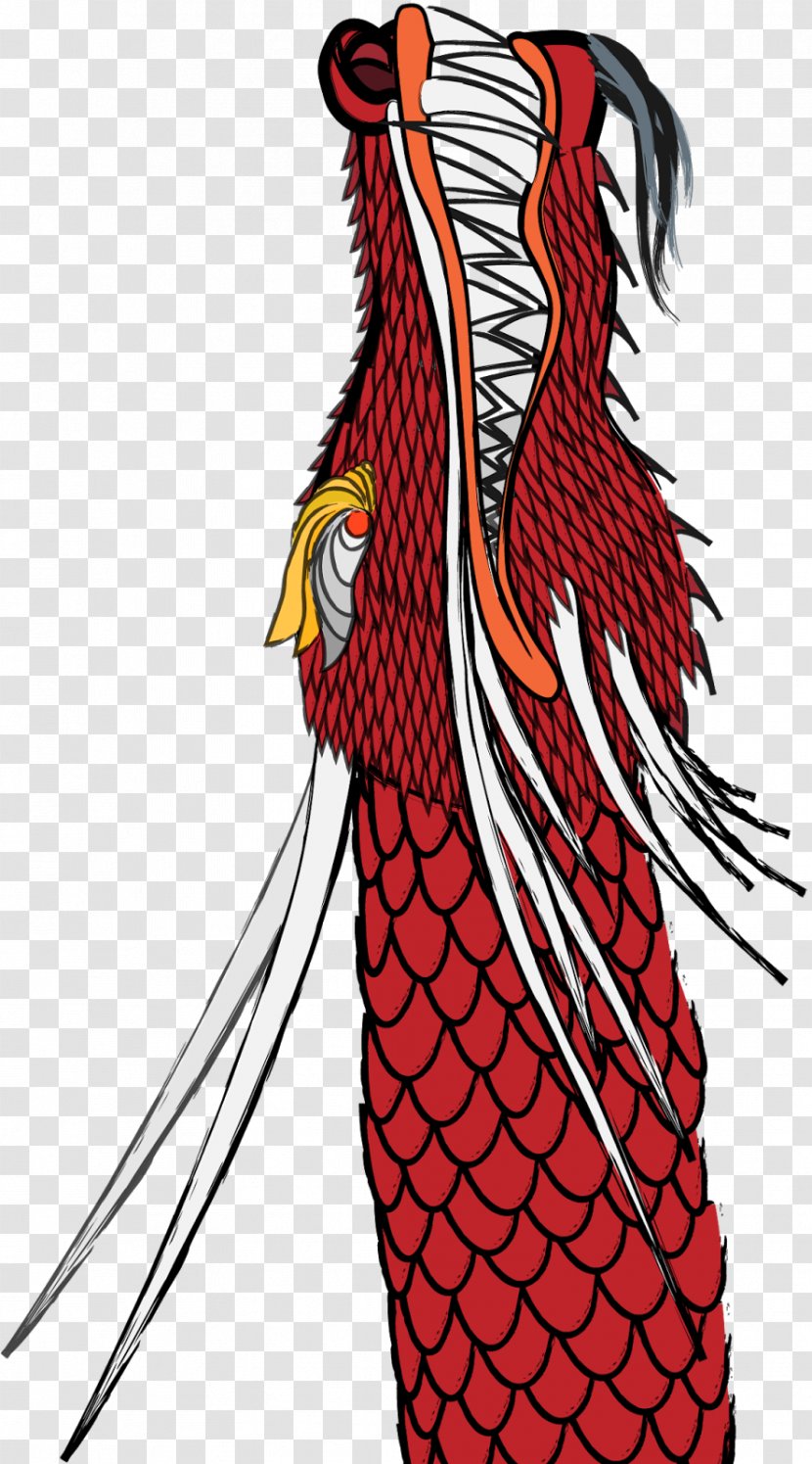 Rooster Feather Beak Clip Art - Heart - Dragon Head Transparent PNG